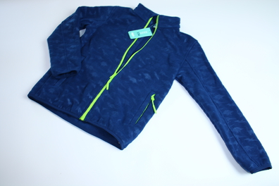 chłopięcy polar bluza BART 280 KDB estate blue/lime green
