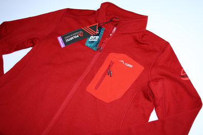 Męska bluza ELBRUS EMINO Polartec® Power Stretch® Pro chili pepper