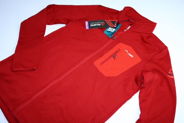 Męska bluza ELBRUS EMINO Polartec® Power Stretch® Pro chili pepper (2)