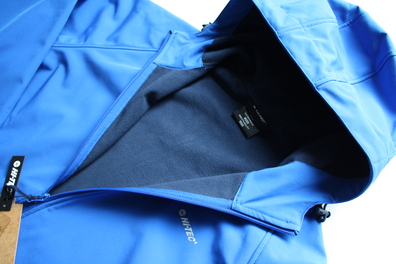kurtka softshell męski HI-TEC NARMO niebieska