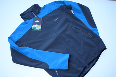 Bluza męska Campus TUKSON softshell grafit/niebieski