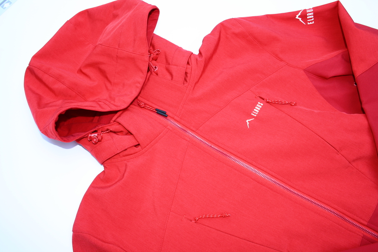kurtka softshell ELBRUS SIGNES czerwona