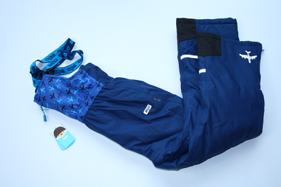 Chłopięce spodnie narciarskie BEJO HOMER KDB navy/blue