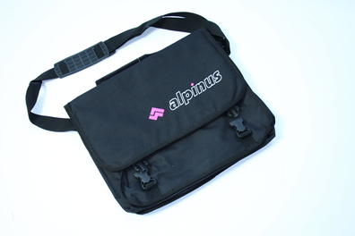 TORBA ALPINUS na laptop dokumenty czarny 40x30cm