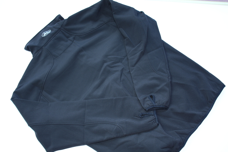 Bluza męska Campus TUKSON softshell czarny/czarny (2)
