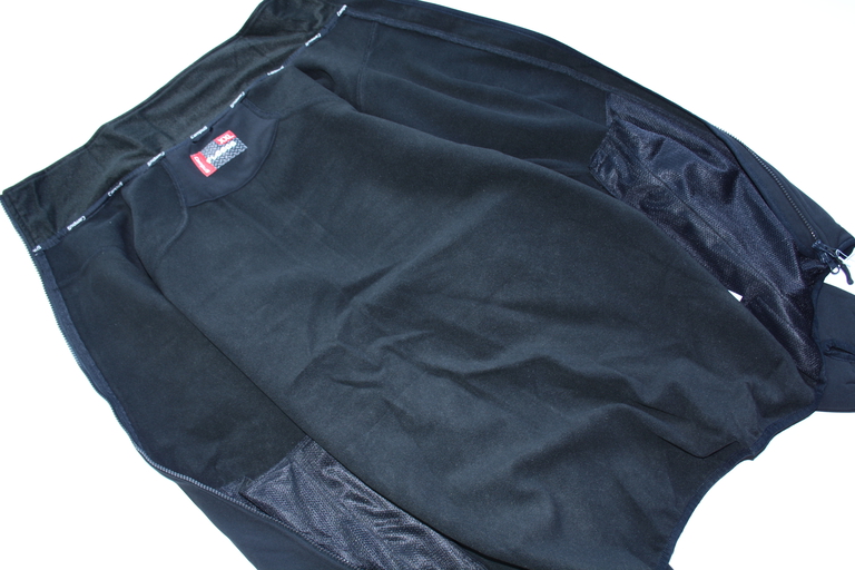 Bluza męska Campus TUKSON softshell czarny/czarny (3)