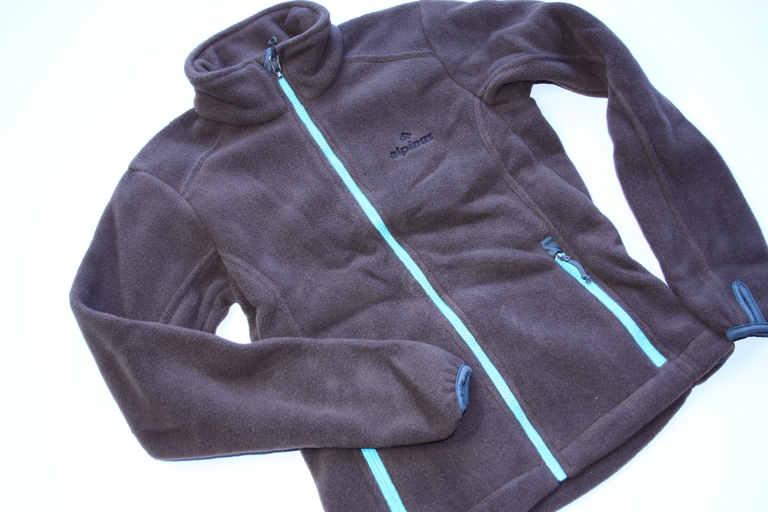 Bluza polarowa Alpinus CROWN LADY brąz/turkus (2)