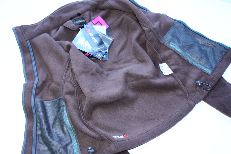 Bluza polarowa Alpinus CROWN LADY brąz/turkus (4)
