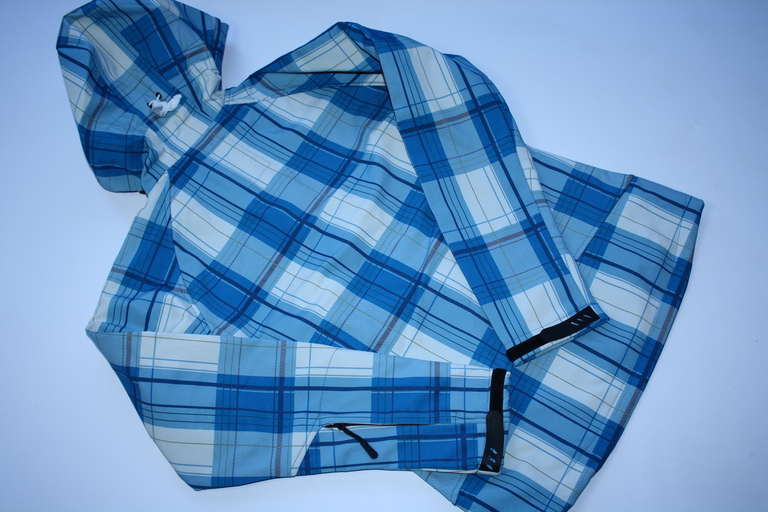 Kurtka softshell damska zimowa Campus SUBI niebieski/kratka (2)