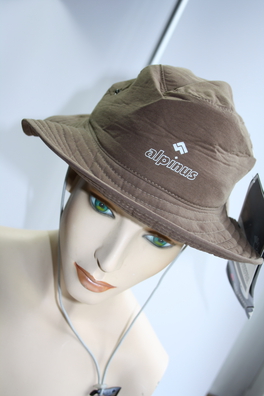 kapelusz turystyczny Alpinus RAYON brązowy