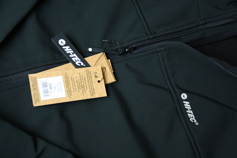 męska kurtka softshell HI-TEC LINNUS czarna (4)