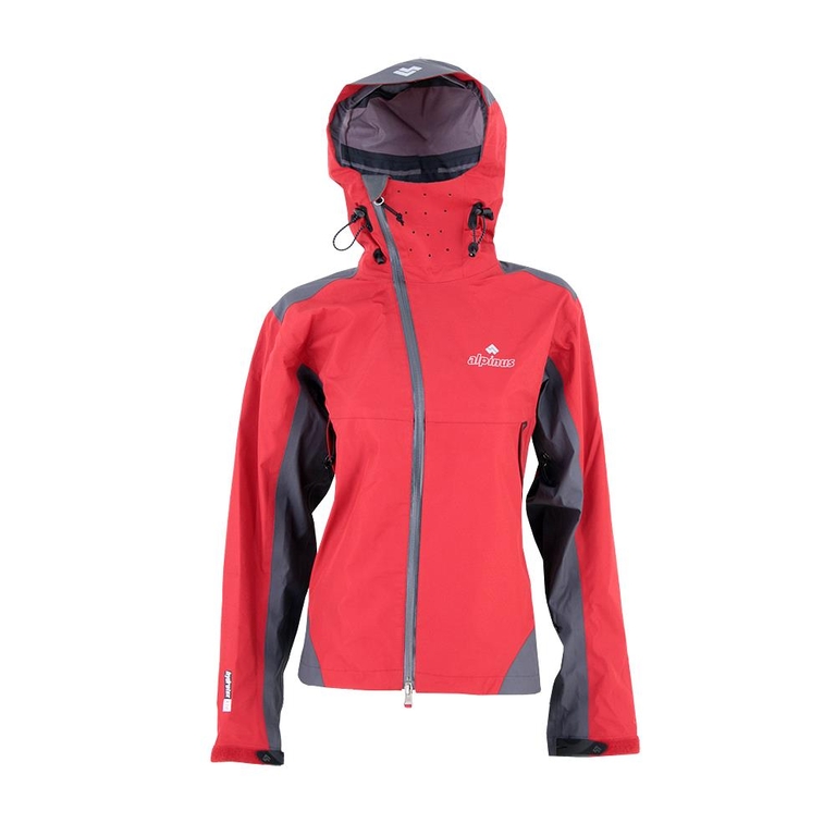 Techniczna kurtka damska Alpinus KEMENO LADY czerwony