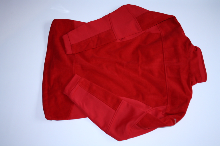 damska lekka bluza polar softshell windstop Campus SORIA czerwony (2)