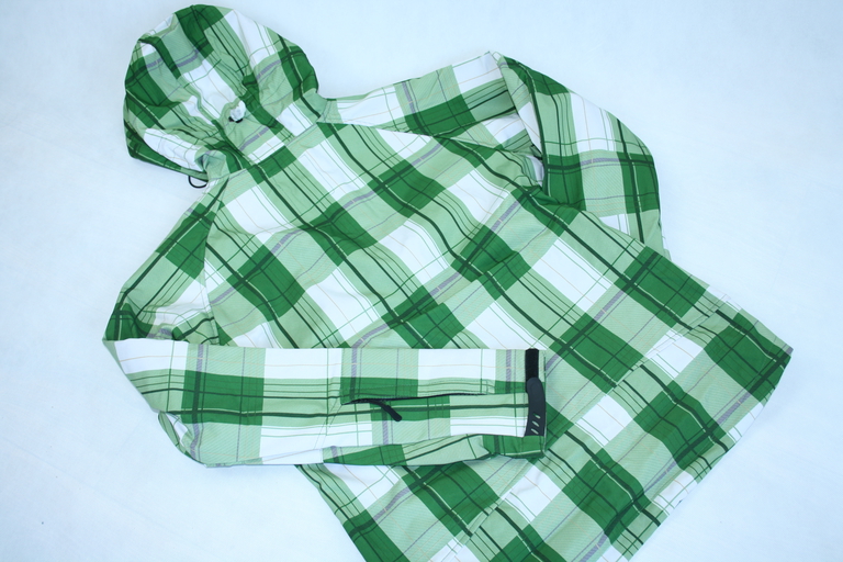  Kurtka softshell damska zimowa Campus SUBI zielony/kratka (4)