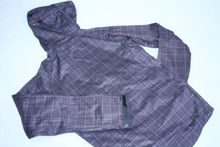 Męska kurtka softshell/bluza Campus TORES śliwka/kratka (3)