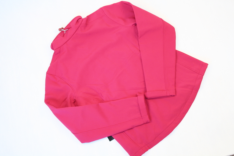 damska kurtka TRESPASS WOMENS SOFTSHELL JACKET HALLIE róż/cassis (4)
