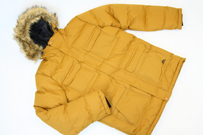 męska kurtka zimowa TRESPASS PARKA JACKET BALDWIN golden brown