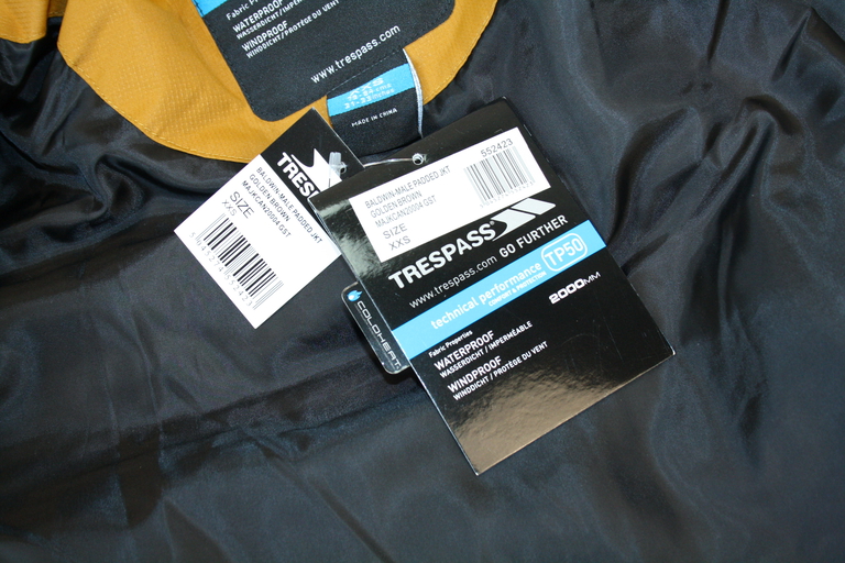 męska kurtka zimowa TRESPASS PARKA JACKET BALDWIN golden brown (3)