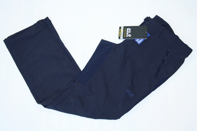 damskie spodnie softshellowe Jack Wolfskin ACTIVATE SKY WOMEN midnight blue