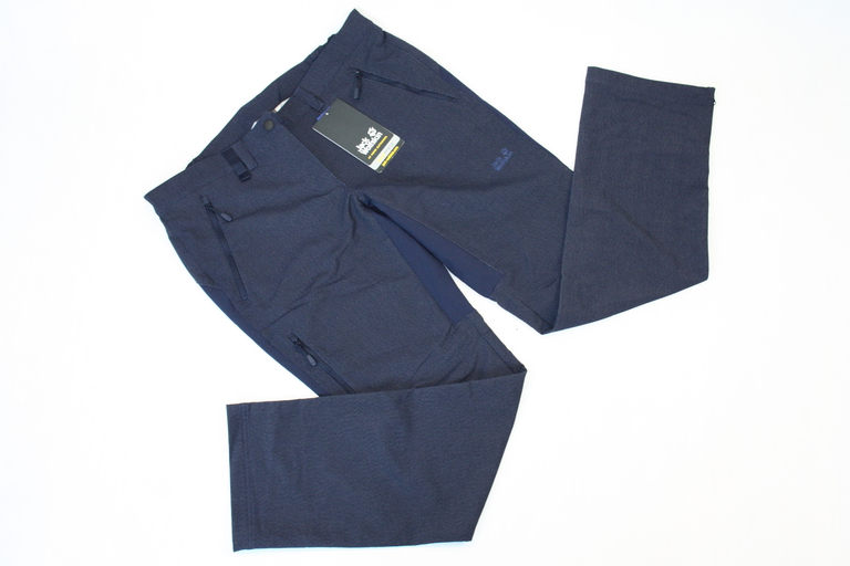 damskie spodnie softshellowe Jack Wolfskin ACTIVATE SKY WOMEN midnight blue (5)