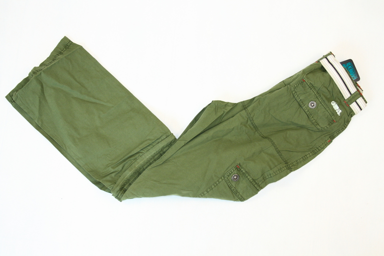dziecięce spodnie turystyczne Campus LUKA JUNIOR khaki 2w1 (2)