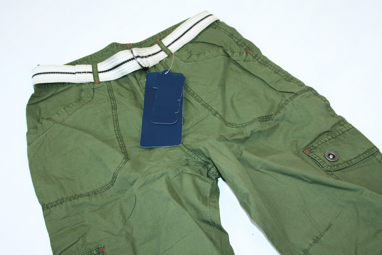 dziecięce spodnie turystyczne Campus LUKA JUNIOR khaki 2w1 (3)
