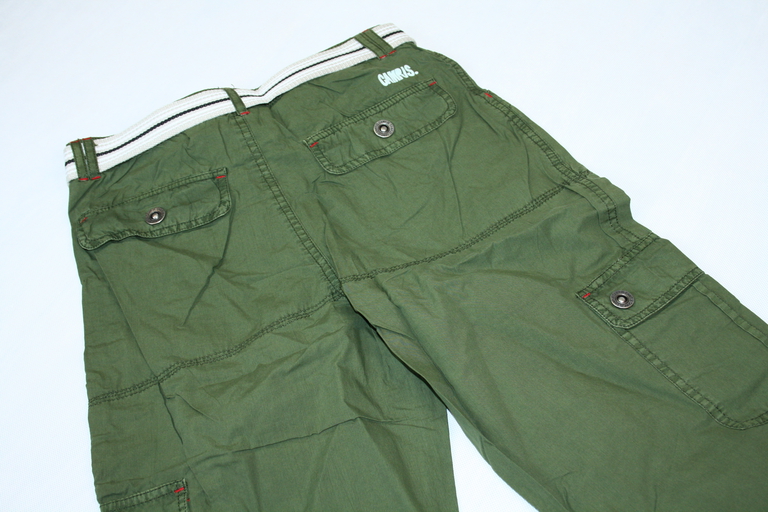 dziecięce spodnie turystyczne Campus LUKA JUNIOR khaki 2w1 (4)