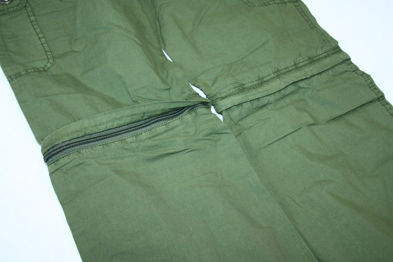 dziecięce spodnie turystyczne Campus LUKA JUNIOR khaki 2w1 (5)