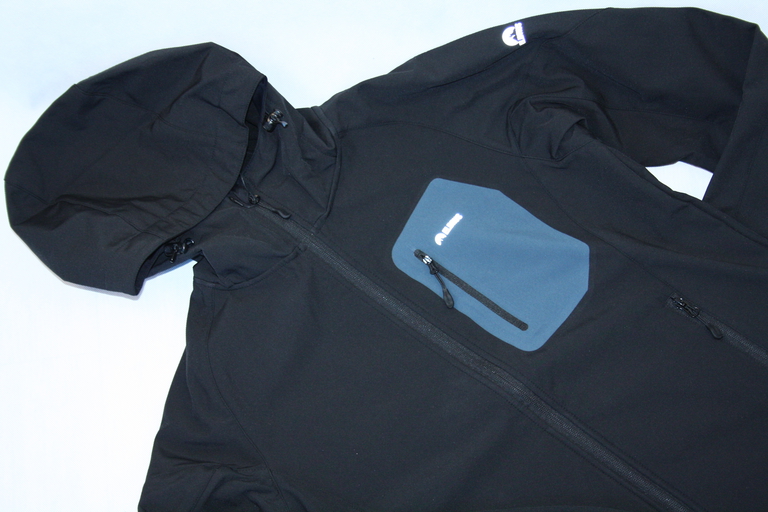 męska kurtka softshell ELBRUS Sete black/midnight navy (3)