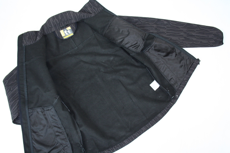 kurtka softshell męska Campus FELIX czarny (3)