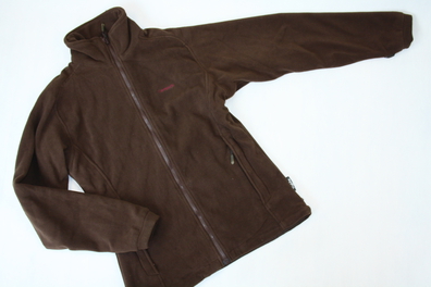 bluza polar damska podpinka Campus LORIN II brąz