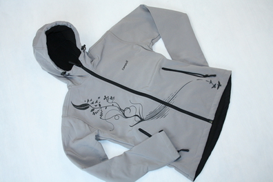 kurtka damska softshell Campus ANKARA szary