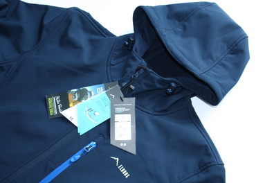 męska kurtka softshell ELBRUS IFAR II granat
