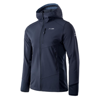 męska kurtka softshell przejściowa Elbrus SUDIR granat