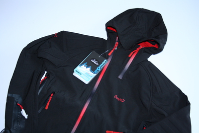 Kurtka softshell zimowa narciarska Campus LAUREN czarny