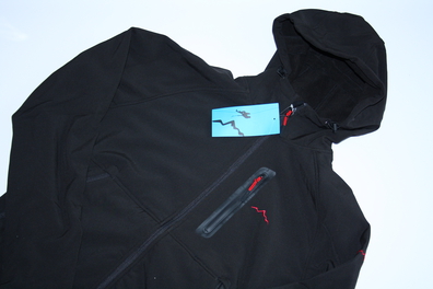 męska kurtka softshell Wynnster PILGRIM czarny
