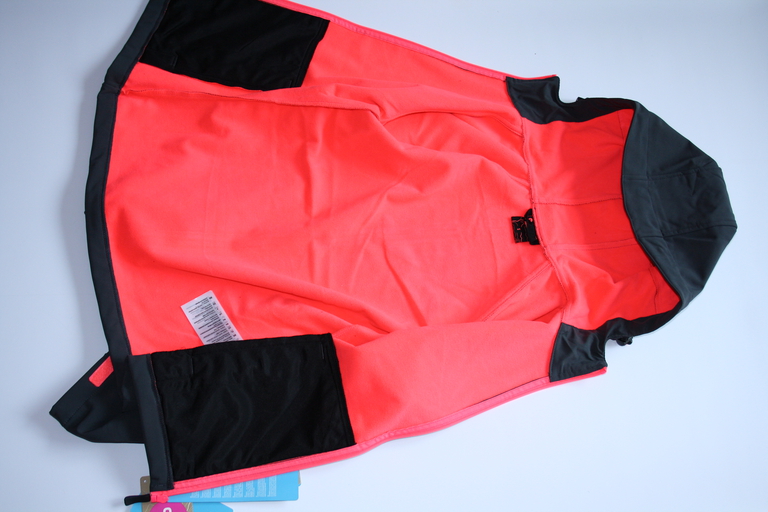 damska kurtka softshell Hi-Tec LADY NARBINA grafit/neon róż (5)