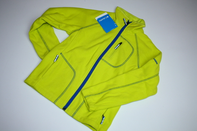 bluza polarowa dziecięca Columbia FAST TREK II FULL ZIP żółty/niebieski