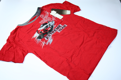 chłopięca koszulka tshirt Campus KEVIN czerwony 