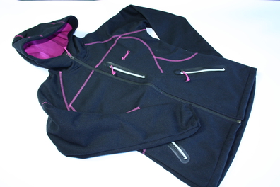 damska kurtka softshell Campus AROSA czarny
