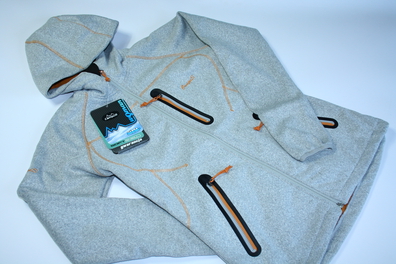 damska kurtka softshell Campus AROSA szary