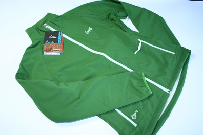 kurtka softshell CAMPUS NOEMI butelkowy zielony