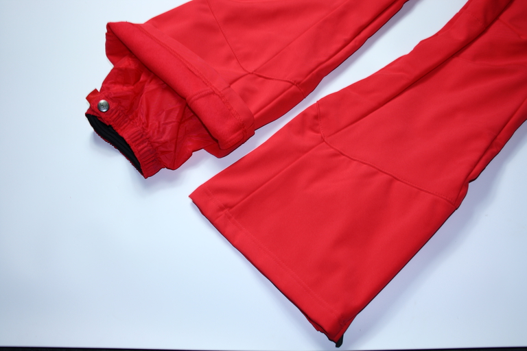 Damskie spodnie Columbia Roffe Ridge Pant czerwony (5)