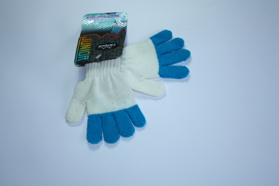 rękawiczki dziecięce Campus inu junior gloves turkus/biały