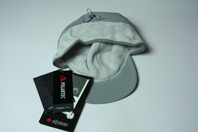 Czapka z daszkiem ALPINUS BJORN zimowa j. szary polartec (2)